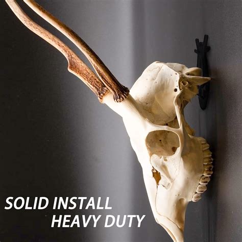 skull hooker wall mount